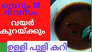 ഉള്ളി പുളി കറി#വയറ് കുറയും  വെറും10 ദിവസം കൊണ്ട്👍# belly fat burner ulli Puli curry/post partum care