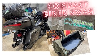 Biker swag Kulkyne Kampers Harley Davidson Adventure bikes motorcycle touring