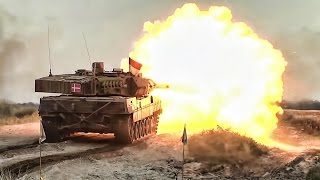 Nordic Tank Challenge • M1A2 Abrams & Leopard 2 Live Fire