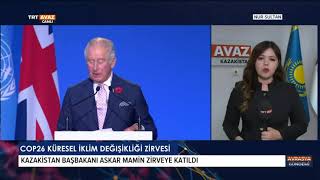 Kazakistan Başbakanı Askar Mamin Küresel İklim Değişikliği Zirvesi'ne Katıldı-AVRASYA GÜNDEMİ-02.11