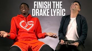 We Challenged The Raptors To Finish Drake Lyrics