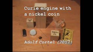 Nickel Coin Curie Point Engine