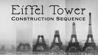 Epic Eiffel Tower Construction Timelapse