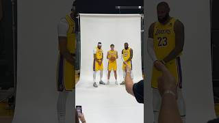 Lebron James ,Anthony Davis and Austin reaves lakers media Day