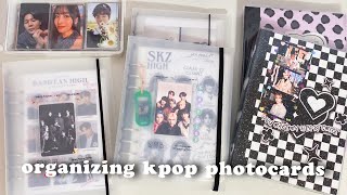 подготовка к камбэку stray kids, организация фотокарт bts, itzy, twice 📁 organizing kpop photocards