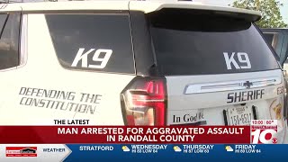 Man arrested for aggravated assault in Randall County