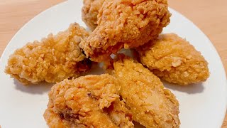 Crispy \u0026 Spicy Fried Chicken Wings | 香辣鸡翅，口感媲美KFC肯德基