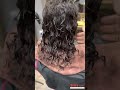 digital hair perm setting perm curl natural dry with hand lazy perm