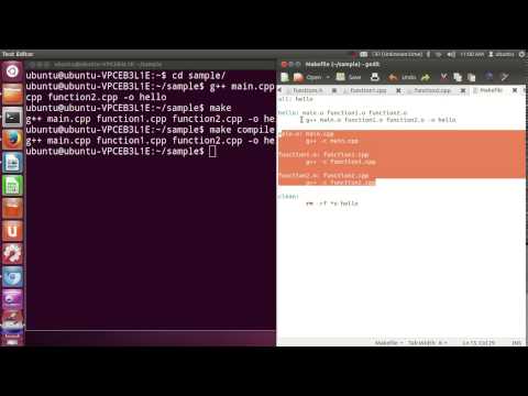 Using make and writing Makefile ( in C++ or C ) Using make and writing Makefile ( in C++ or C )