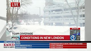 Blizzard Calvin threatens shoreline with coastal flooding and damaging wind gusts