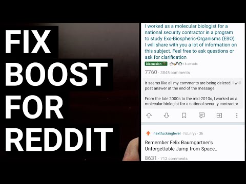 Cómo arreglar Boost para Reddit para que funcione después de los cambios de API