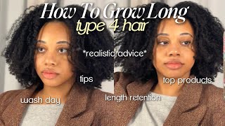 How To Grow Long Type 4 Hair In 2025 | Taylor Miree