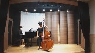 H.Eccles Sonata G minor for Doublebass 2nd mov.(만10세)