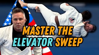 How to Do the Elevator Sweep in BJJ - Step by Step Guide