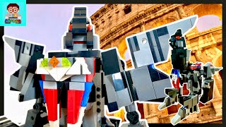 オリジナル変形合体レゴロボ「ブラキオテイオー」Original Deformation Combination Robot made with Lego【Brachioteio】