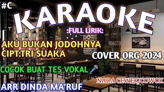 🔴KARAOKE FULL LIRIK_AKU BUKAN JODOHNYA COVER ORG2024_ARR DINDA MA'RUF