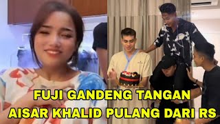 TANGIS AISAR KHALID PECAH GANDENG TANGAN FUJI PULANG DARI RS SAYANG