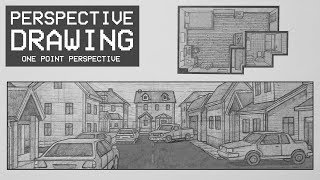 Perspective Drawing 4 - One Point Perspective