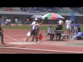 2016年度　国公立大学対抗戦　対抗女子砲丸投　帯刀　二投目