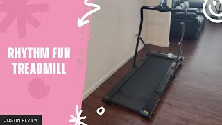 RHYTHM FUN Treadmill Review, Manual | RHYTHM FUN Folding Under Desk Treadmill, Quiet