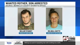 VIDEO: Mother and son arrested after Berkeley Co. pursuit caught on camera