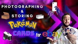 How to Photograph Pokemon Cards for eBay \u0026 Sort Inventory - Clarity is Key Episode 3