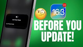 Watch This BEFORE You Update To iOS 16.3