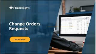 Trimble ProjectSight User Training Video: Change Orders & Change Order Requests