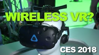 CES 2018: The HTC Vive Goes Wireless
