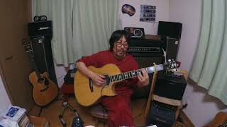 39　黄昏雲　Cloud in the dusk 関谷明　Akira Sekiya 　Acoustic guitar instrumental　Larrivee C10 Folk  Healing