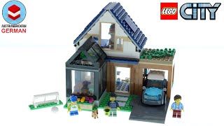 LEGO City 60398 Familienhaus mit Elektroauto - LEGO Speed Build Review