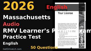 2026 Massachusetts RMV Permit Test | 50 Essential Questions to Pass! | JOL Rules, Road Signs & Fines