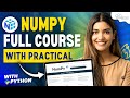 NUMPY Full Course with PRACTICAL (2024) | Learn Python NumPy in 1 Hour