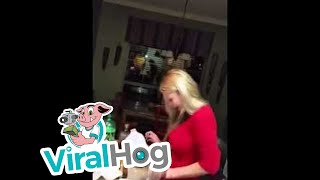 Crying football fan goes crazy after Ole Miss loses to LSU || ViralHog