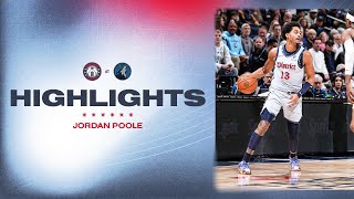 Highlights: Jordan Poole records 19 points vs. Minnesota Timberwolves | 2.1.25