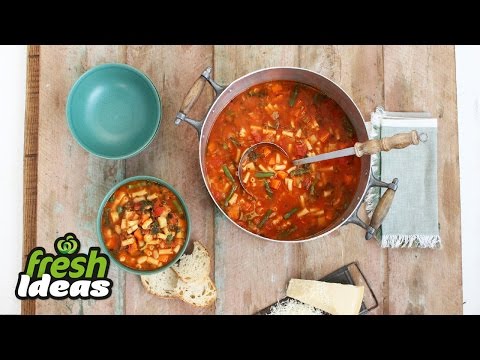 Minestrone Soup - One Pot Minestrone Soup - One Pot