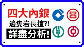 【四大內銀】四大內銀全方面比較，幫你選擇最優質的內銀股! 中國銀行，建設銀行，工商銀行，農業銀行大比拼!｜10分鐘講股系列 EP 39 | 股票分析 | 股票教學 | Coin 硬幣