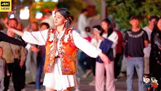 Tibetan Guozhuang dance, like to dance because it is simple and pure! 🌹