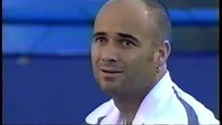 Lleyton Hewitt vs Andre Agassi 2002 Cincinnati QF Highlights