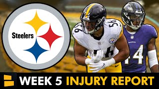 MAJOR Steelers Injury News: Alex Highsmith Questionable With Groin Injury In Week 5 | Steelers News