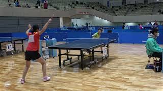 【2回戦】高橋青葉 vs 崔家祺｜東アジアホープス2022大会 女子シングルス 第2ステージ