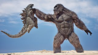 Most Epic Godzilla & Kong Scenes by Dazzling Divine