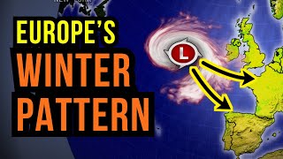 Europe's Active Winter Pattern...