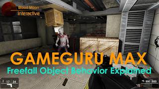 GameGuru Max Tutorial - Freefall Object Behavior Explained