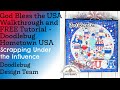 God Bless the USA Mini Album Walkthrough and FREE Tutorial - Doodlebug Design Team