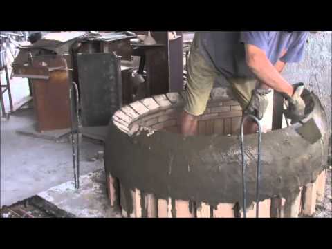 Domestic pizza wood oven in refractory brick - Build video Sforza Forni Domestic pizza wood oven in refractory brick - Build video Sforza Forni