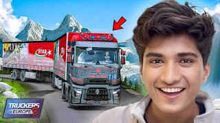 TRUCK DRIVING on BEAUTIFUL MOUNTAINS😍 (Truckers of Europe 3 Gameplay)