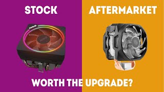 Stock CPU Cooler vs Aftermarket - Is Your Stock Cooler Good Enough? [Simple]