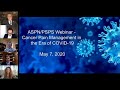 ASPN PSPS Webinar   Cancer Pain Management in the era of COVID 19