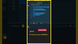 Java Tutorial For Beginners, OOPs in Java, (Private), Access Modifiers Java, Telugu Java Tutorial